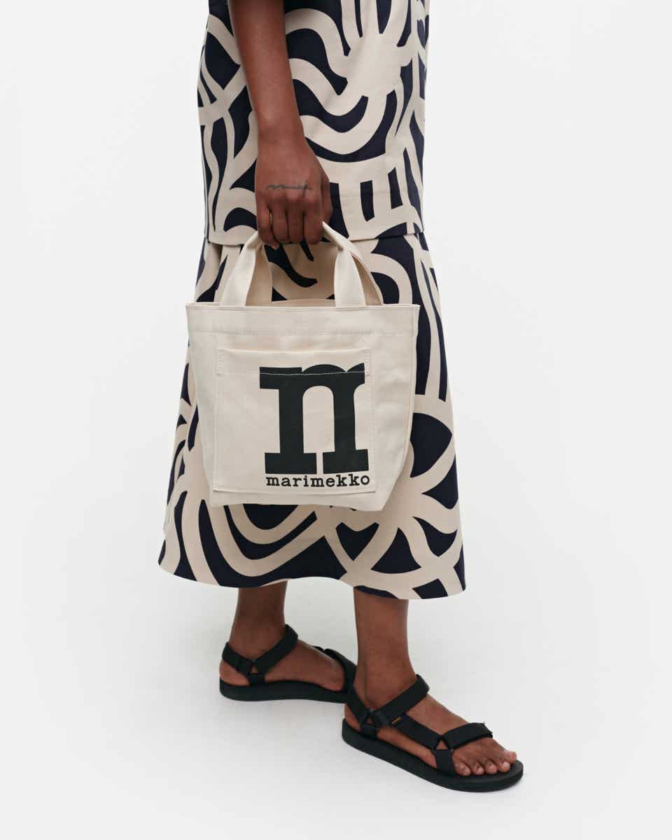 Mono Mini Tote Solid Bag – 23 x 31 x 13 cm – organic cotton