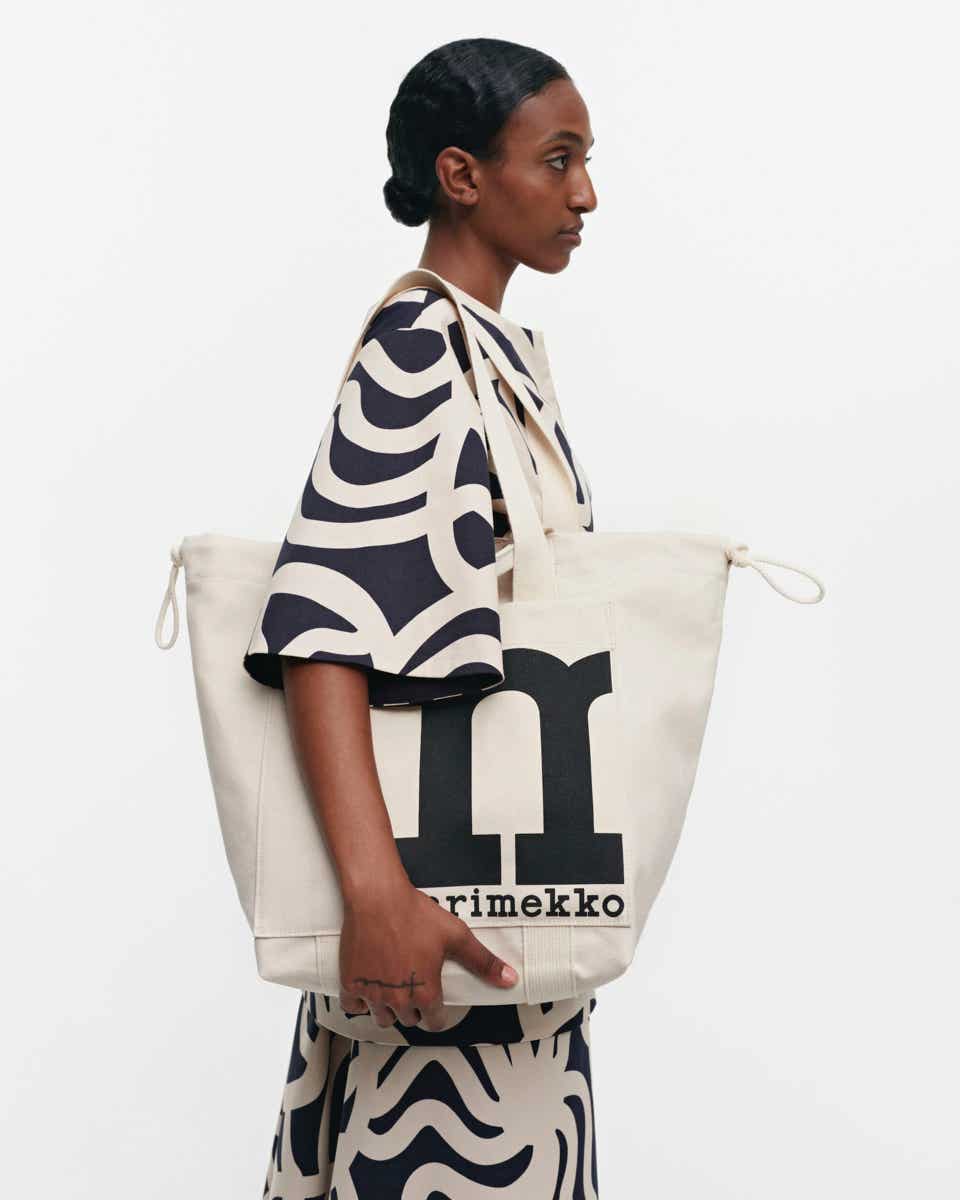 Mono City Tote Solid Bag – 39 x 54 x 25 cm – organic cotton