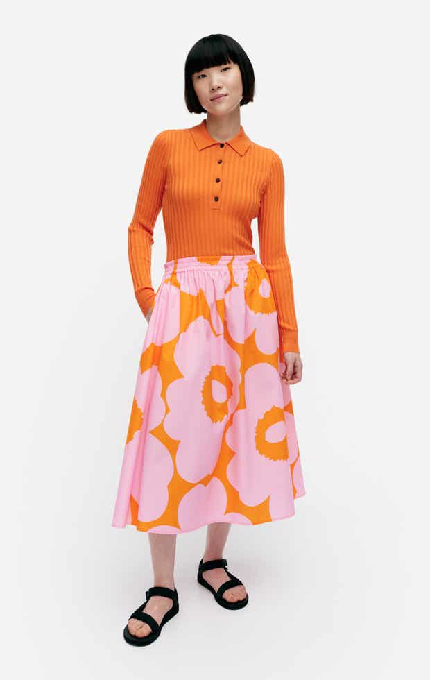 Garrel Unikko skirt – organic cotton poplin