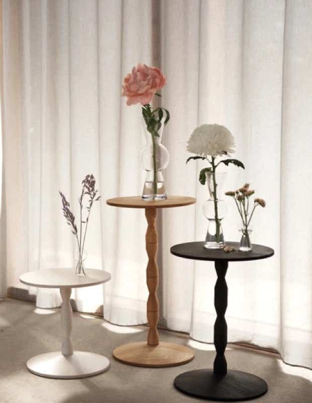 Design House Stockholm  Table d’appoint Pedestal Matti Klenell 
