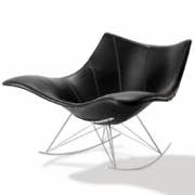 rocking chair Stingray design Thomas Pedersen Fredericia