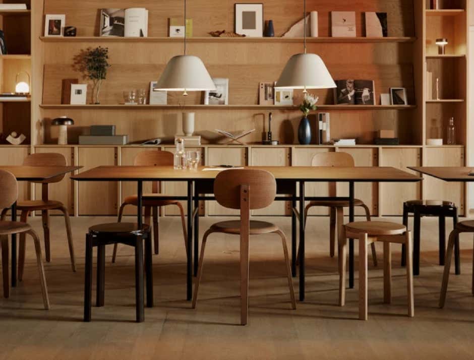 chaise Afteroom Dining Plywood  design Afteroom, 2020 – Audo Copenhagen / Menu