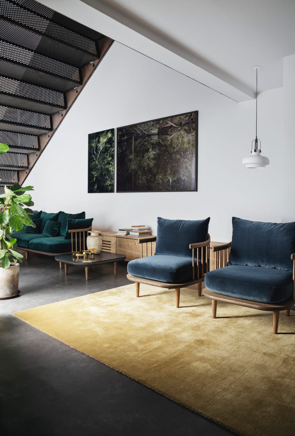 Fly Lounge chair and Sofa  &Tradition  Space Copenhagen 