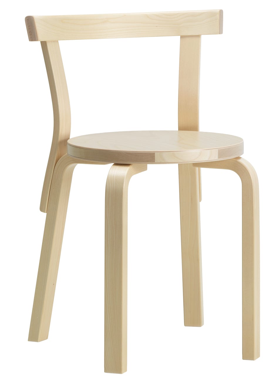 Chair 68 Alvar Aalto, 1935 – unupholstered seat 