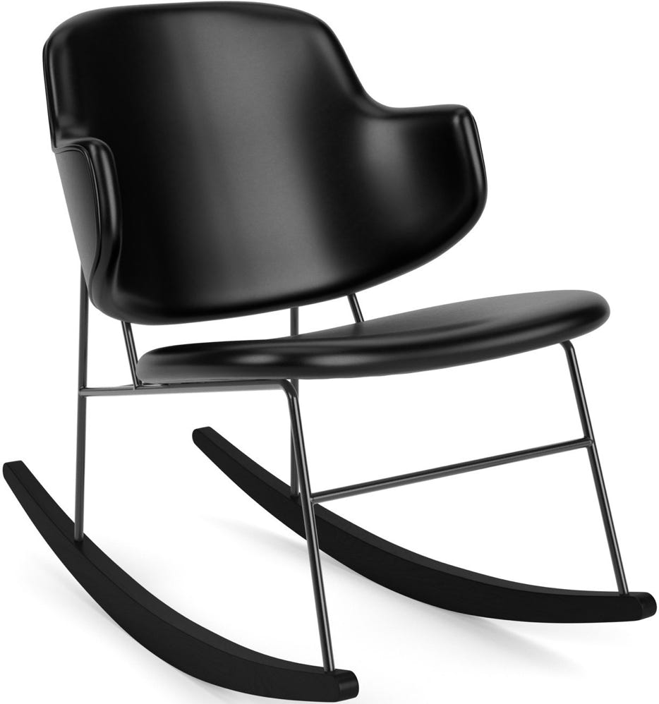 Rocking chair Penguin  Ib Kofod-Larsen, 1953