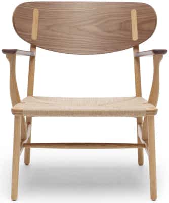 CH22 Lounge Chair  Hans Wegner, 1950 â€“ Carl Hansen & SÃ¸n