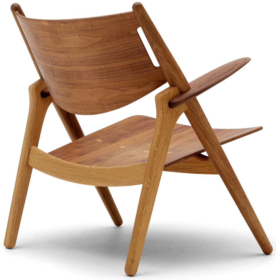 CH28-T Lounge Chair  Carl Hansen & Søn  Hans Wegner, 1952