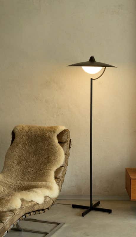 Biny Floor Lamp Jacques Biny, 1950â€™ â€“ DCW Ã‰ditions