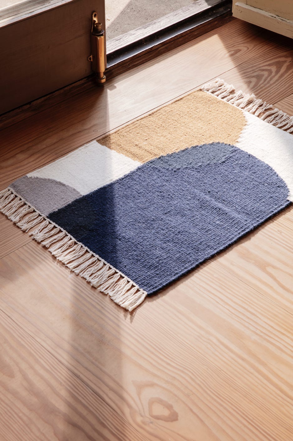 Kelim rugs and cushions Border - Merge - Square - Color Triangles 