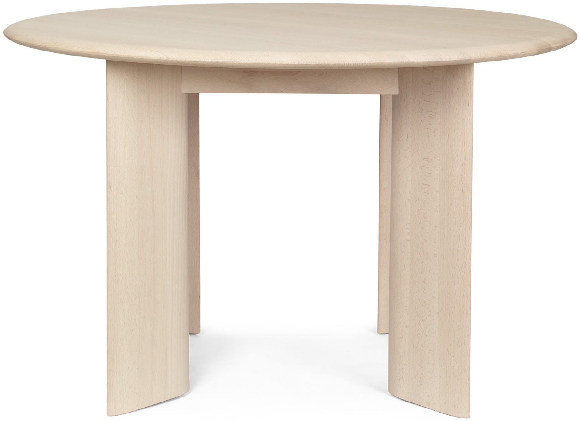 Bevel  round table – extendable table – bench  Ferm Living 