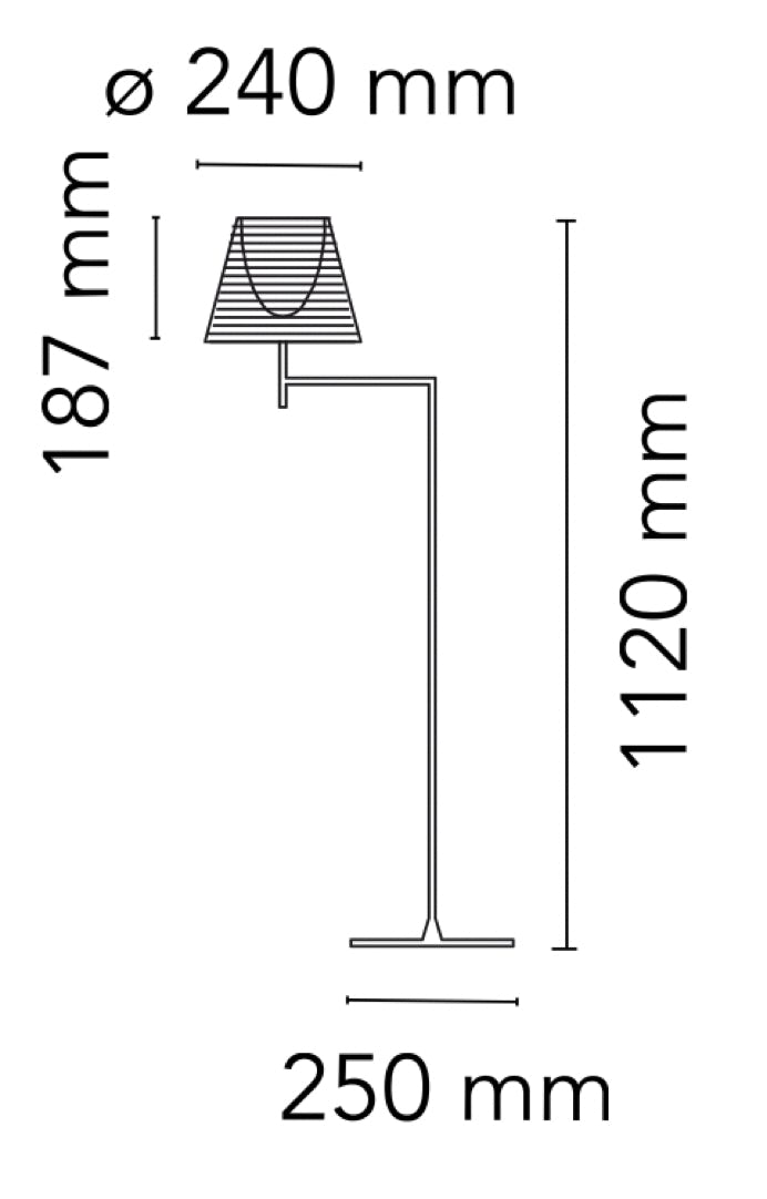 Ktribe  Floor lamp F1, F2 et F3 Philippe Starck, 2006