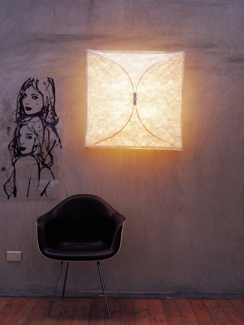 Ariette Wall / Ceiling lamp Tobia Scarpa, 1973