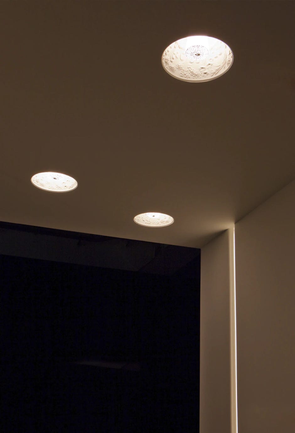 Skygarden pendants & recessed ceiling/wall light Marcel Wanders, 2007