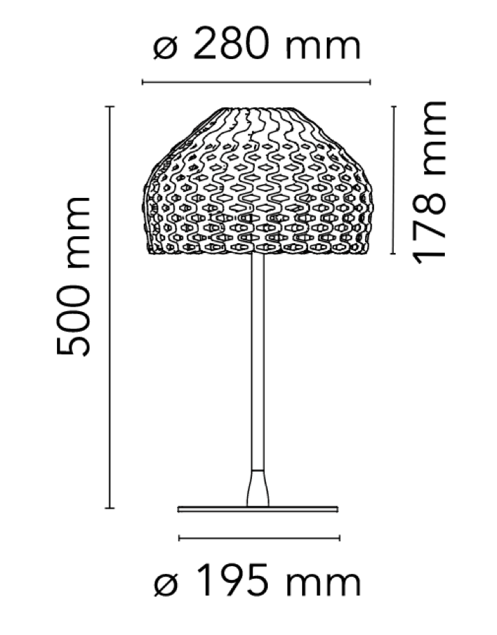 TATOU Pendants, Table & Floor lamps  Patricia Urquiola, 2012