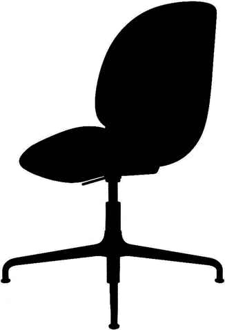 Beetle Meeting chair Height adjustable