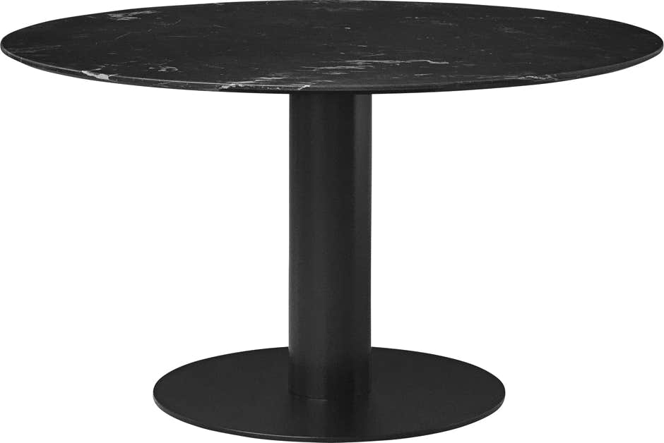 Gubi 2.0 Dining Table, Marble Tabletop 
