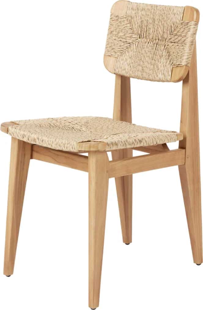 Fauteuil Lounge F-Chair â€“ Chaise de table C-chair Marcel Gascoin, 1947/49 â€“ Gubi