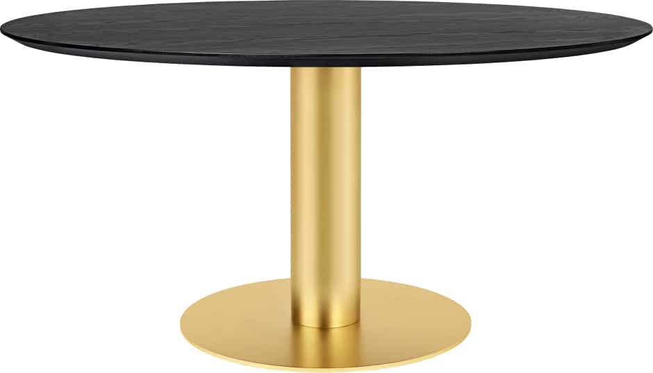 Gubi 2.0 Dining Table, Wooden Tabletop