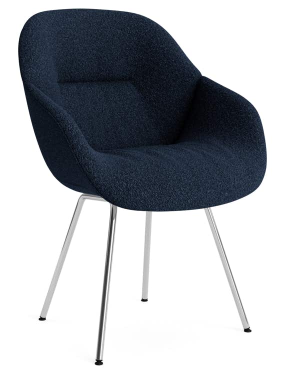 ABOUT A CHAIR  AAC127 & AAC127 Soft fully upholstered shell, metal base  Hee Welling & Hay