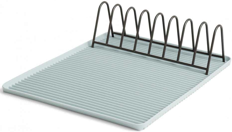 Kitchen accessories dish racks, chopping boards tea towels, sponges, dish wash and soap 