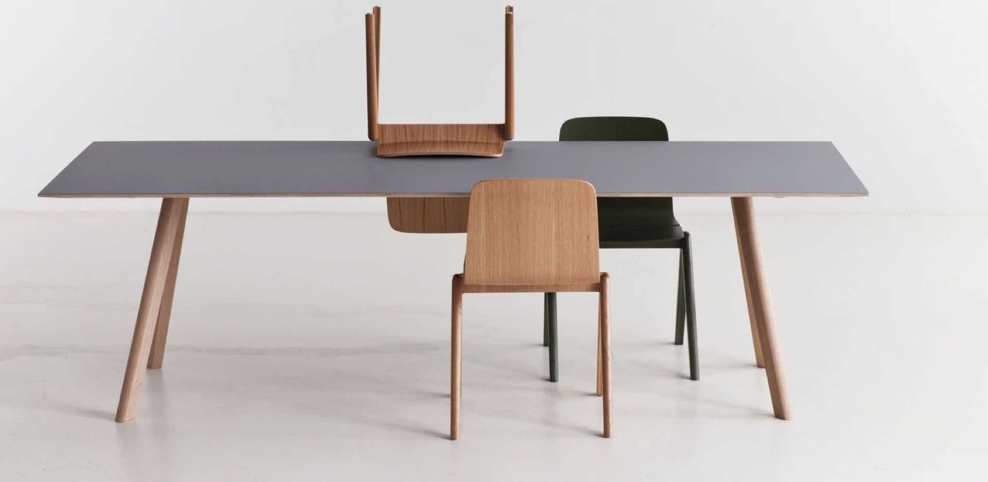 Copenhague CPH30 dining tables, conference tables, high tables  Ronan et Erwan Bouroullec 