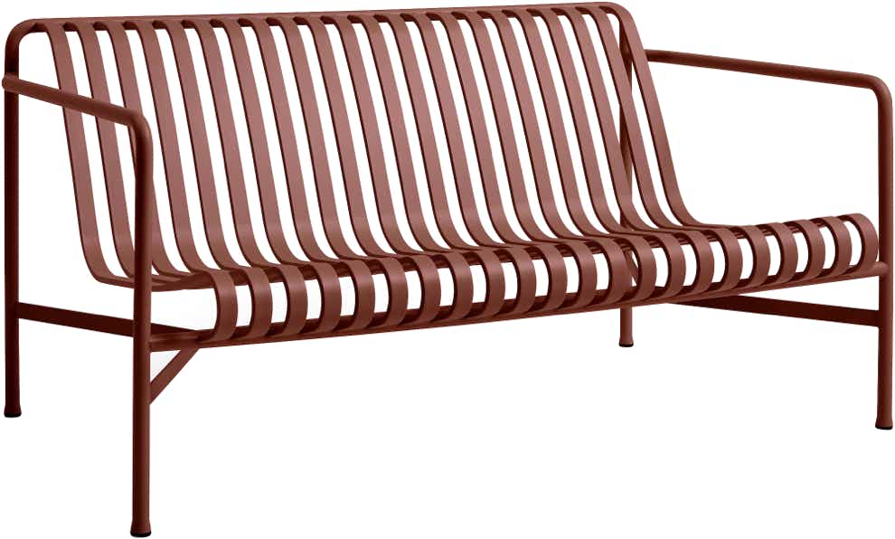 Palissade Coin Lounge – Iron red – R & E Bouroullec – Hay