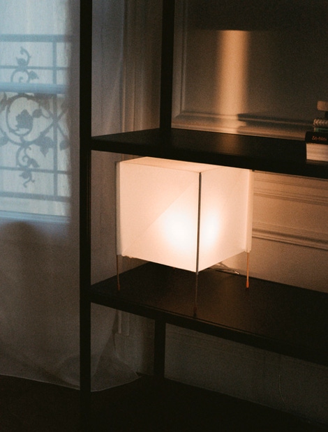 PAPER CUBE lampadaire et lampe de table  Bertjan Pot, 2022