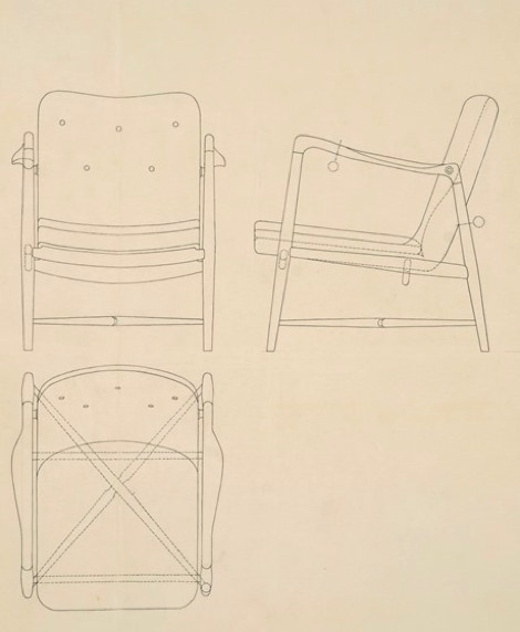 The Fireplace Chair  Finn Juhl, 1946 