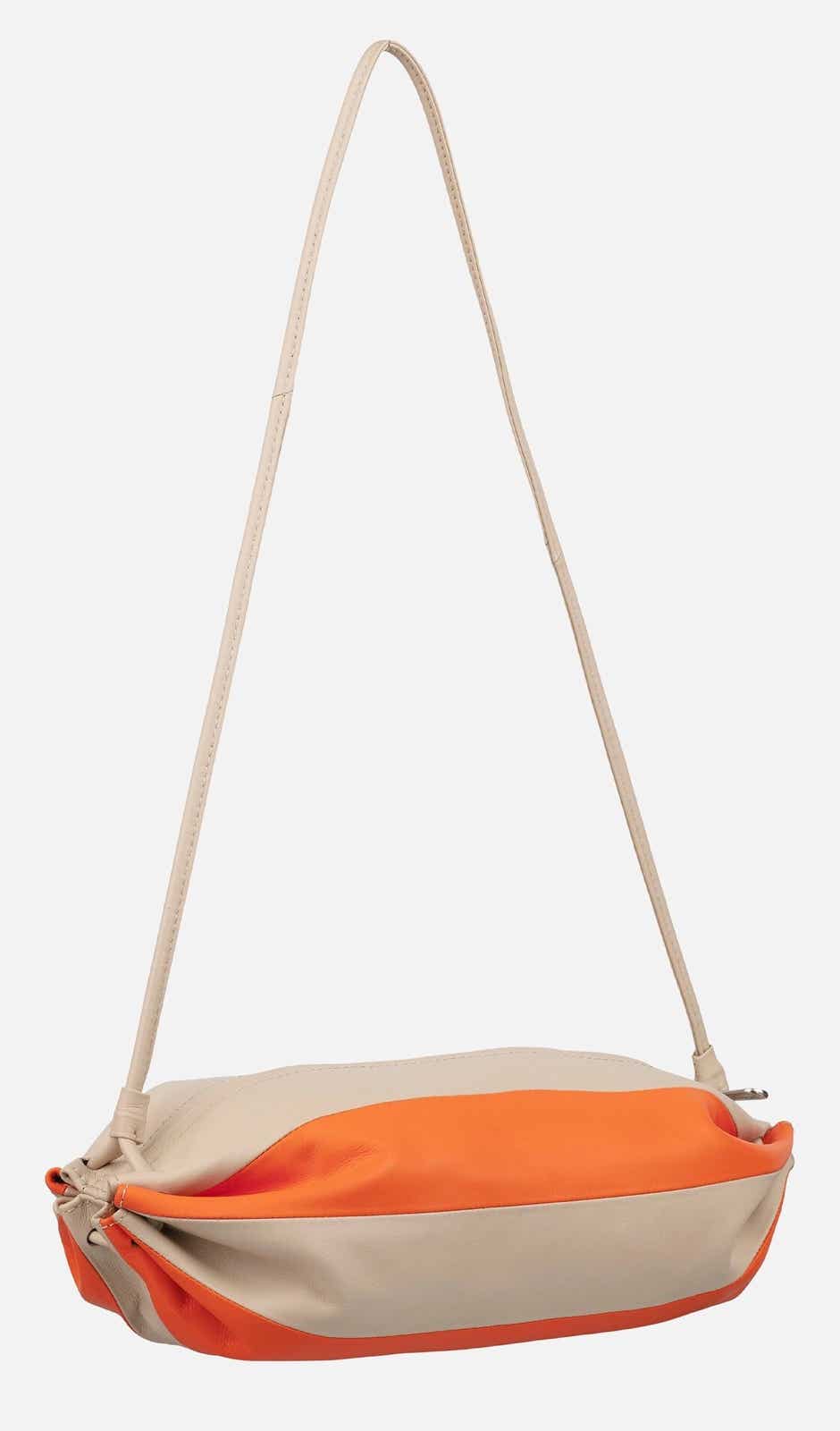 Karla Multi shoulder bag – 13 x 35 x 19 cm – twocolor leather