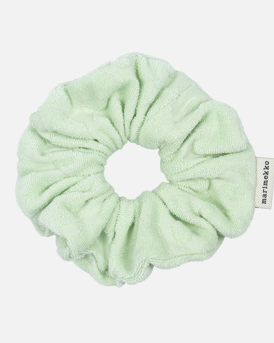 Hentto Mini Unikko hair scrunchie â€“ organic cotton terry