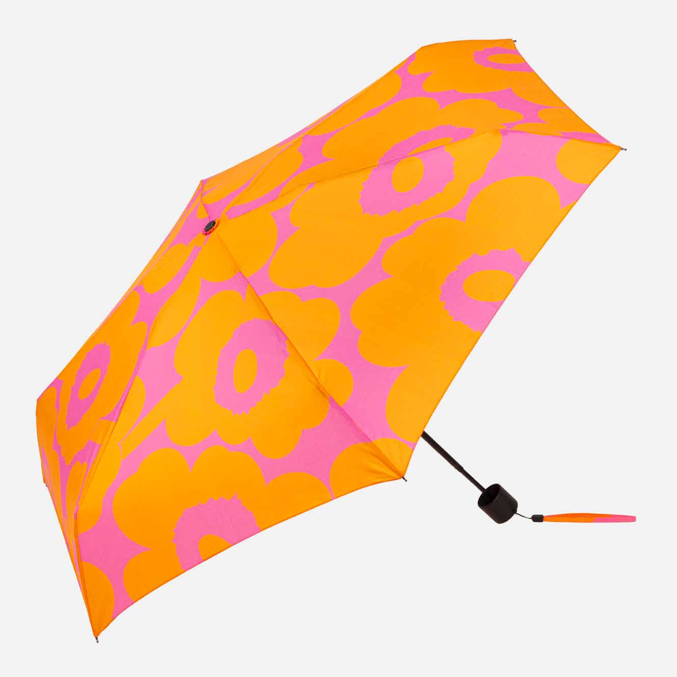 orange pink Mini Unikko umbrella