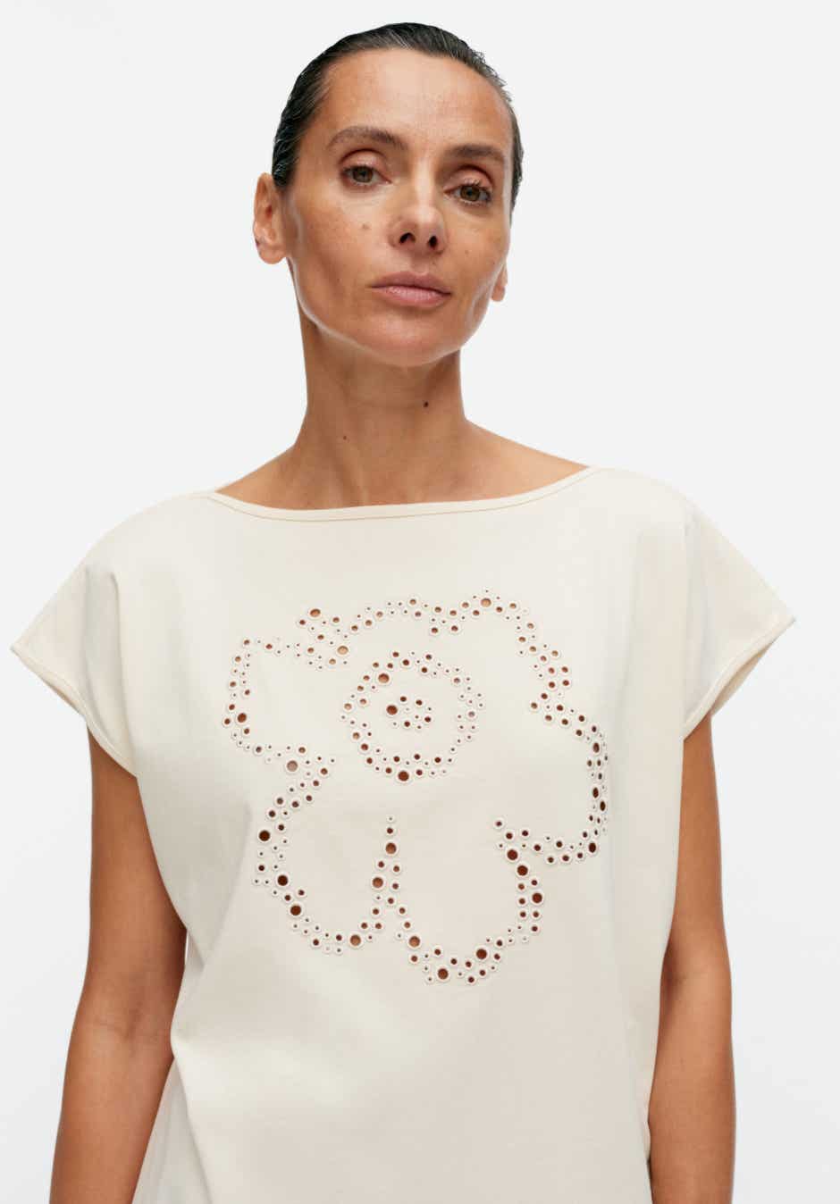  Jeansa Unikko top – organic cotton jersey