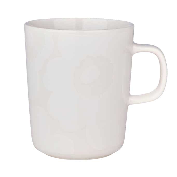 white Unikko mug 2,5dl