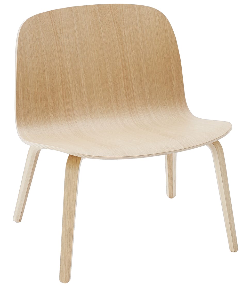 VISU Lounge Chair Wood Base Mika Tolvanen, 2012
