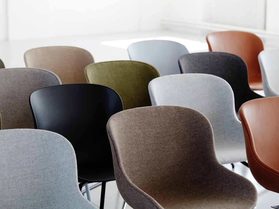 Normann Copenhagen – HYG Chair, metal legs –  Simon Legald, 2020