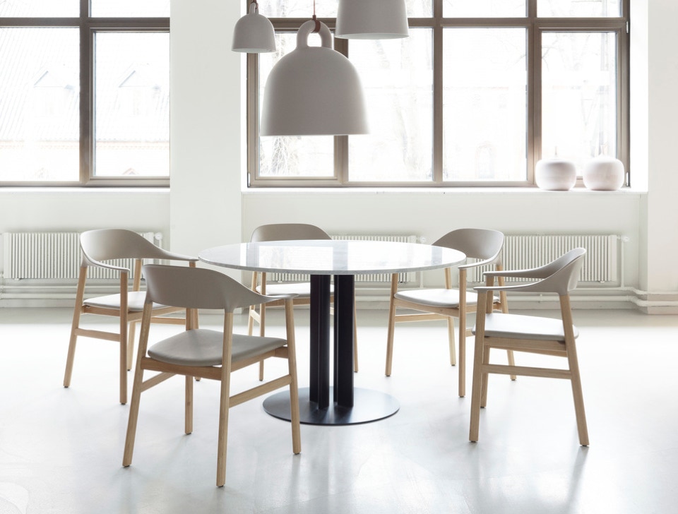 Normann Copenhagen – HERIT Chair with armrests – Simon Legald, 2018