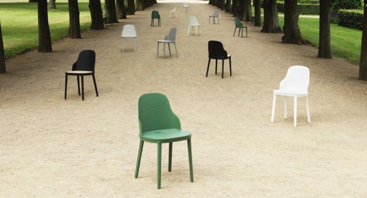 Allez Chair – plastic legs Simon Legald – Normann Copenhagen