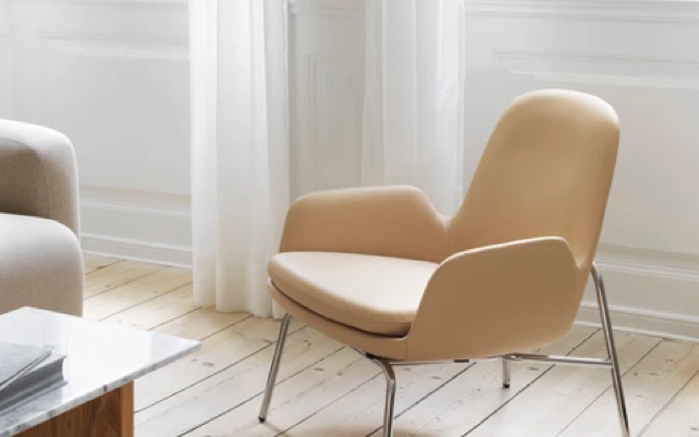 Era Lounge chair low, metal legs Simon Legald – Normann Copenhagen