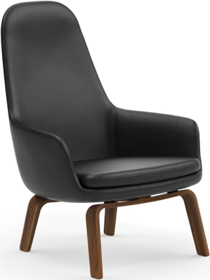 Era Lounge chair high, wood legs Simon Legald – Normann Copenhagen