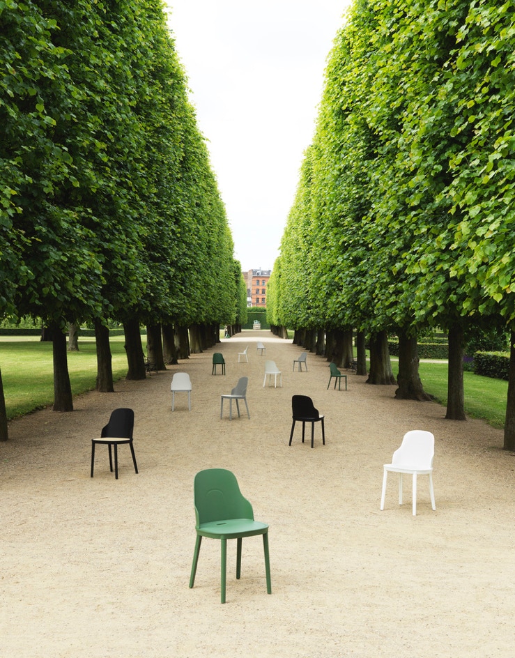Normann Copenhagen â€“ ALLEZ Chair, plastic legs â€“  Simon Legald, 2021