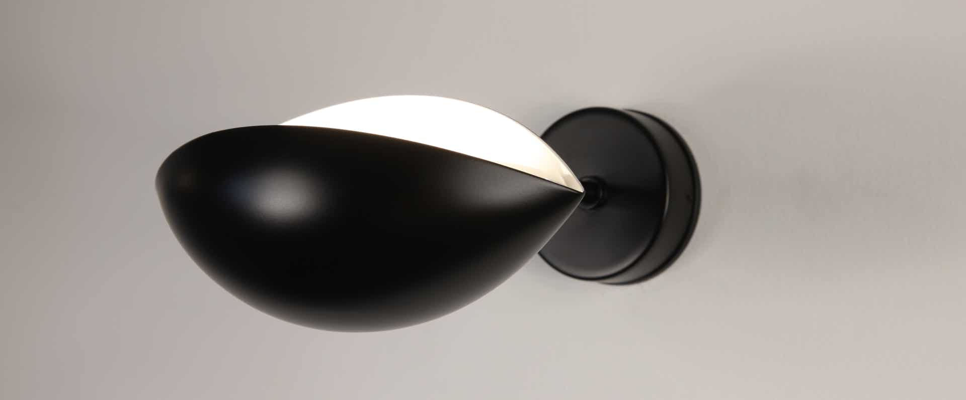 Serge Mouille Small Wall Lamps