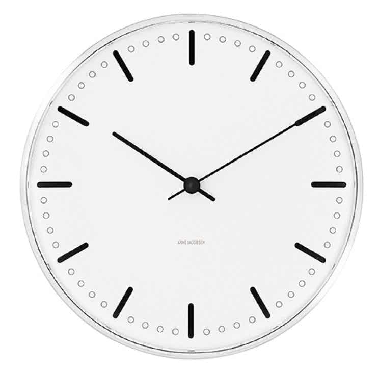 Horloge et reveil City Hall Arne Jacobsen, 1956