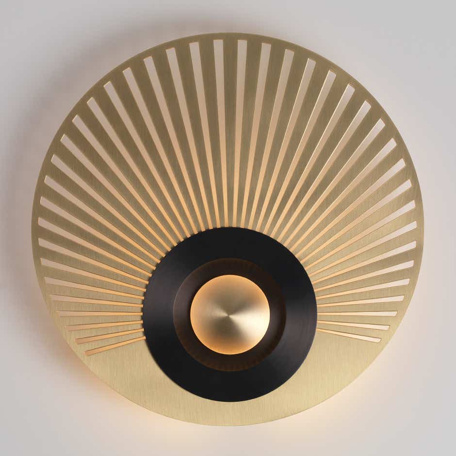 Radian wall / ceiling lamp Earth collection  Émilie Cathelineau, 2019