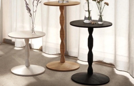 Table dâ€™appoint Pedestal Matti Klenell, 2023 â€“ Design House Stockholm