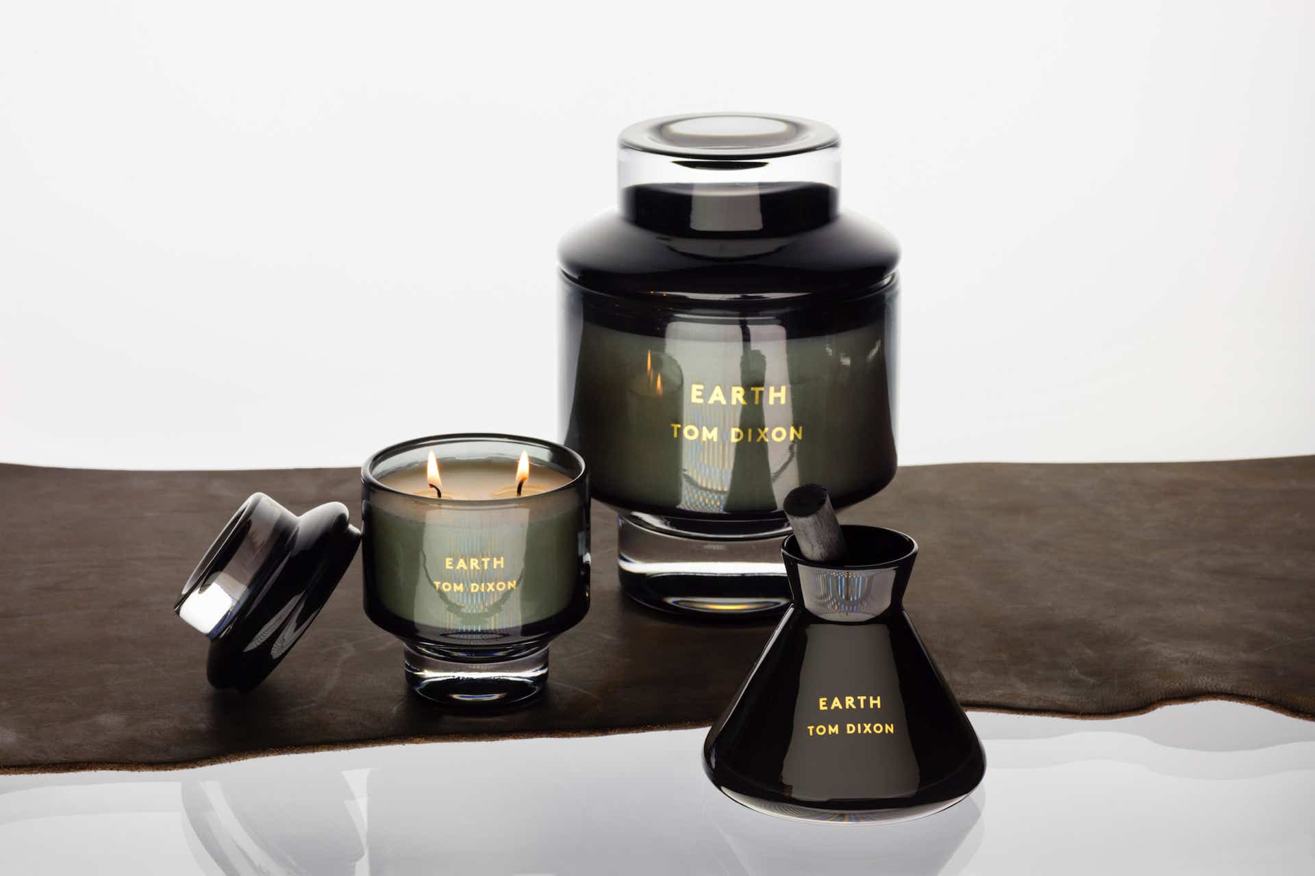 Elements Scented Candles Air – Earth – Water Tom Dixon, 2014