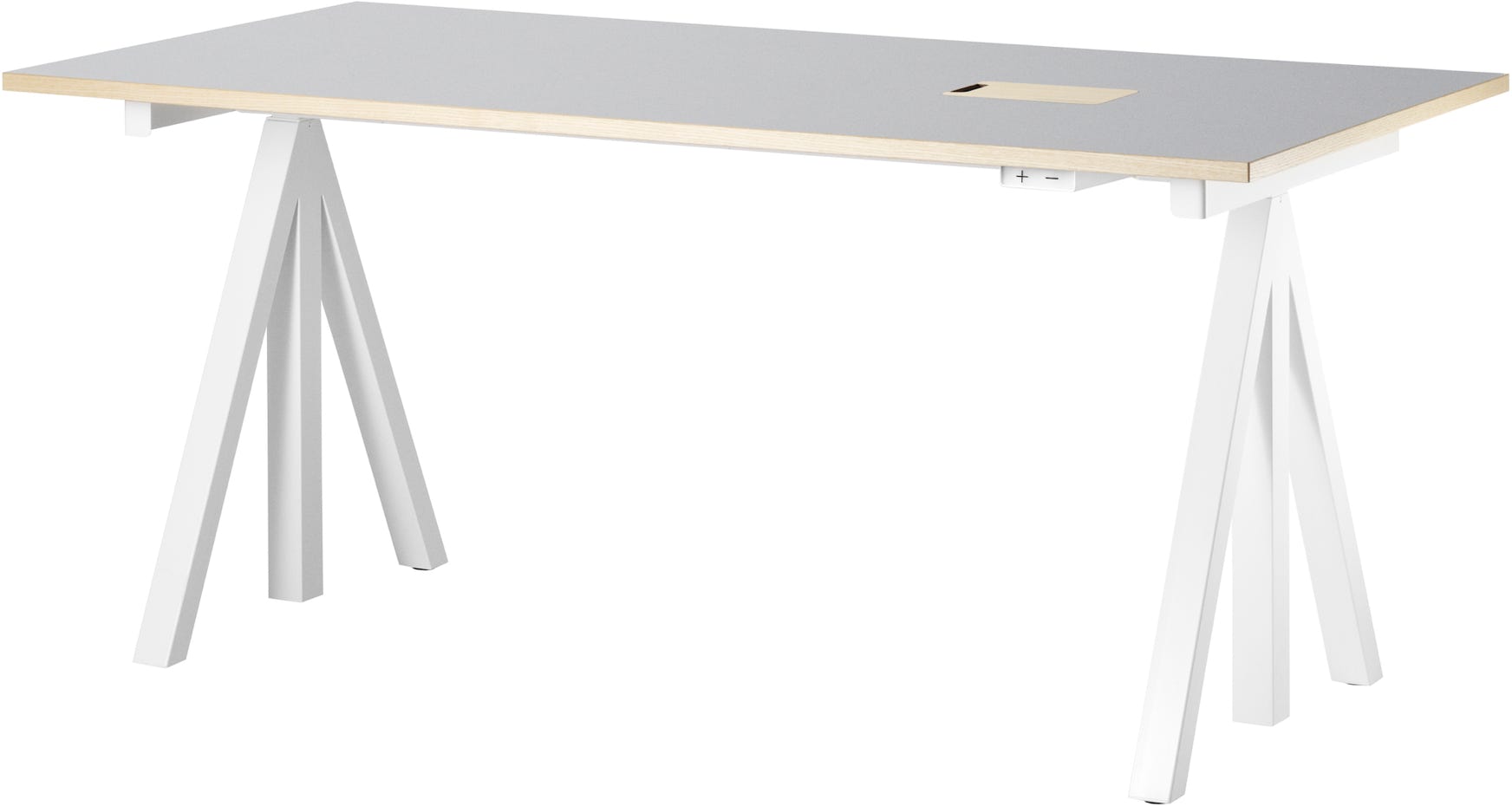 Height-adjustable work desk + Accessories  design Anna von Schewen & Björn Dahlström