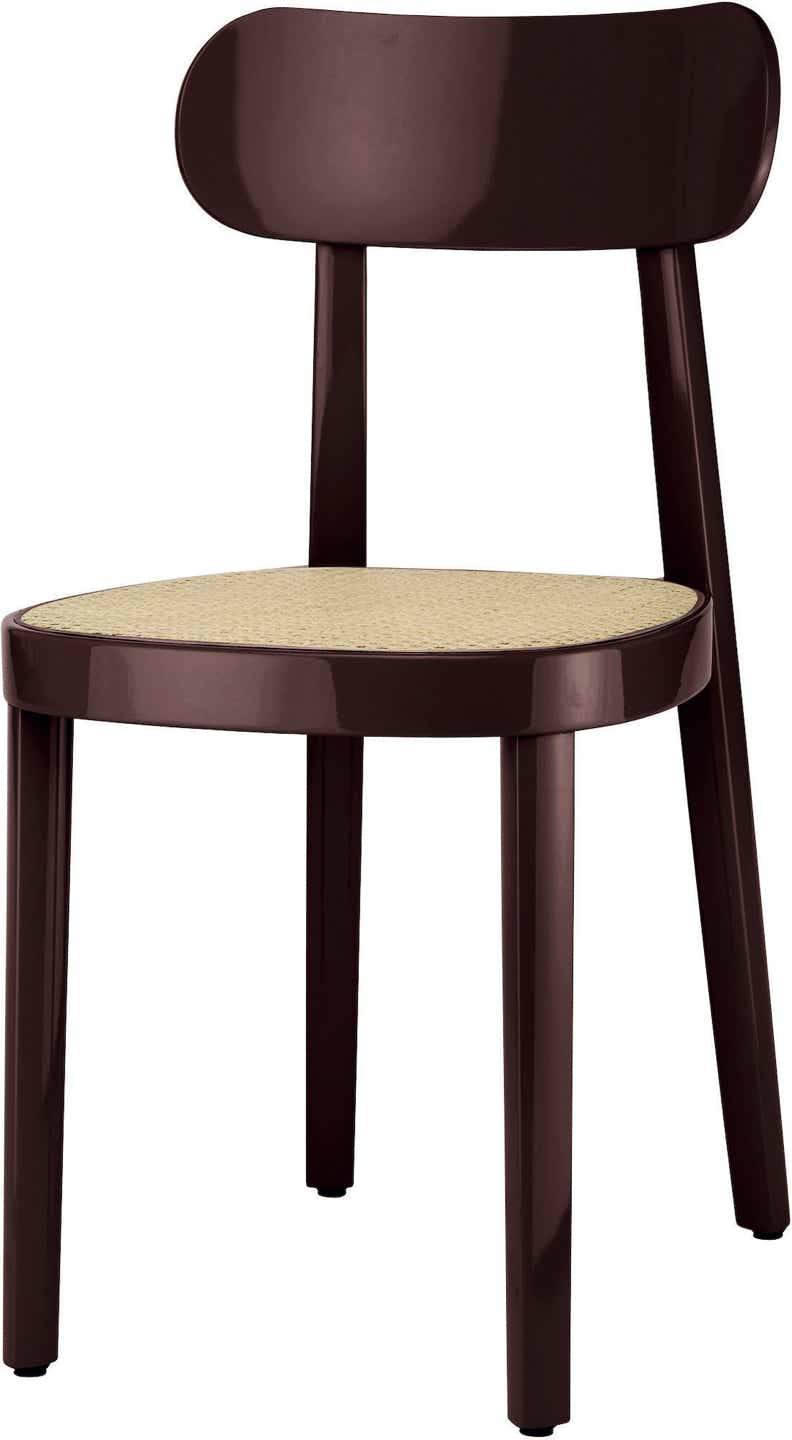 118 / 118 F chair (cane seat) dark Brown violet