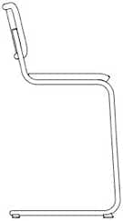 S32 VH Barstool (cane seat)