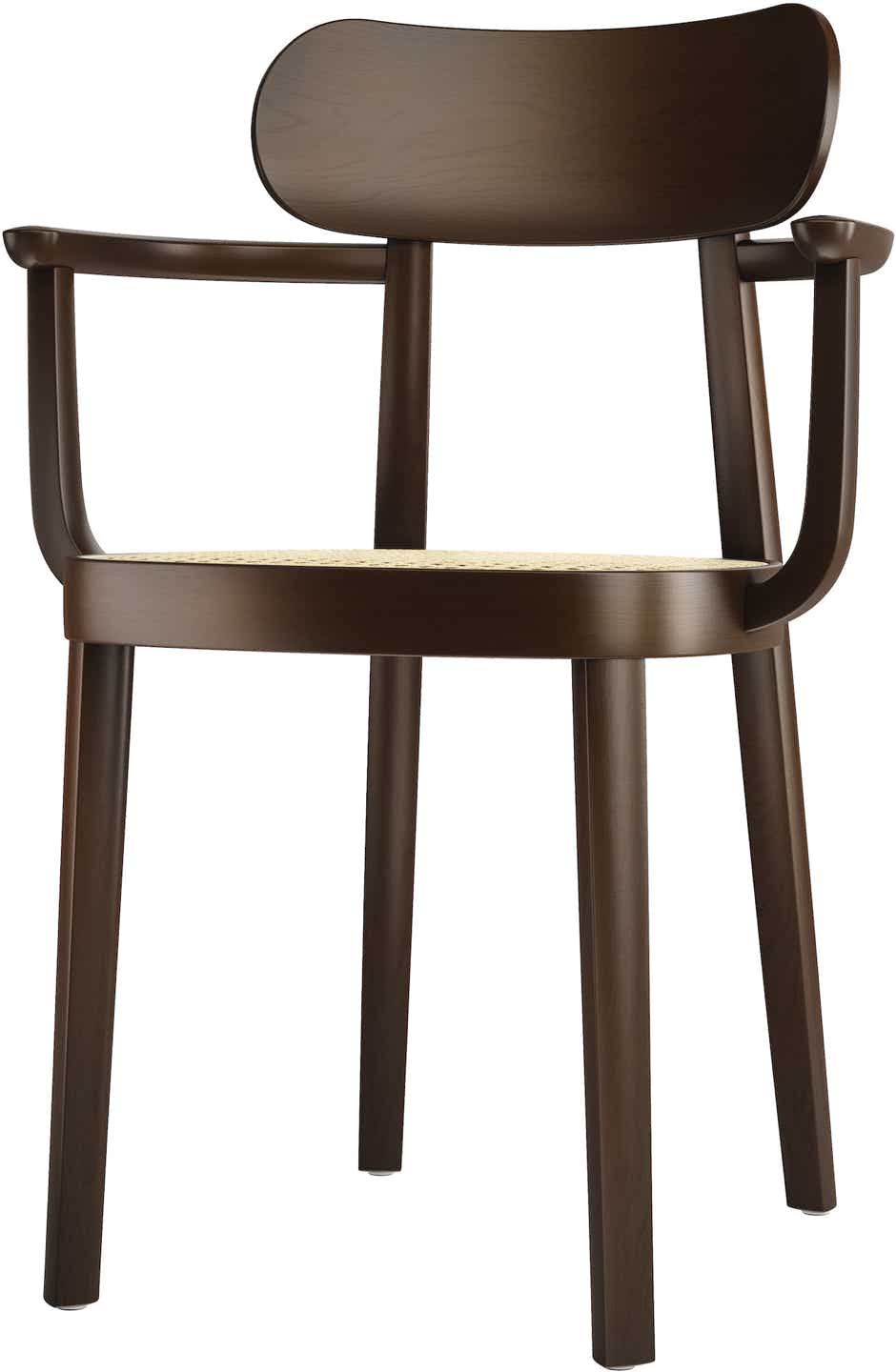 118 / 118 F chair (cane seat) Walnut beech