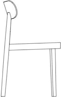 118 M / 118 MF Chair (veneer seat)